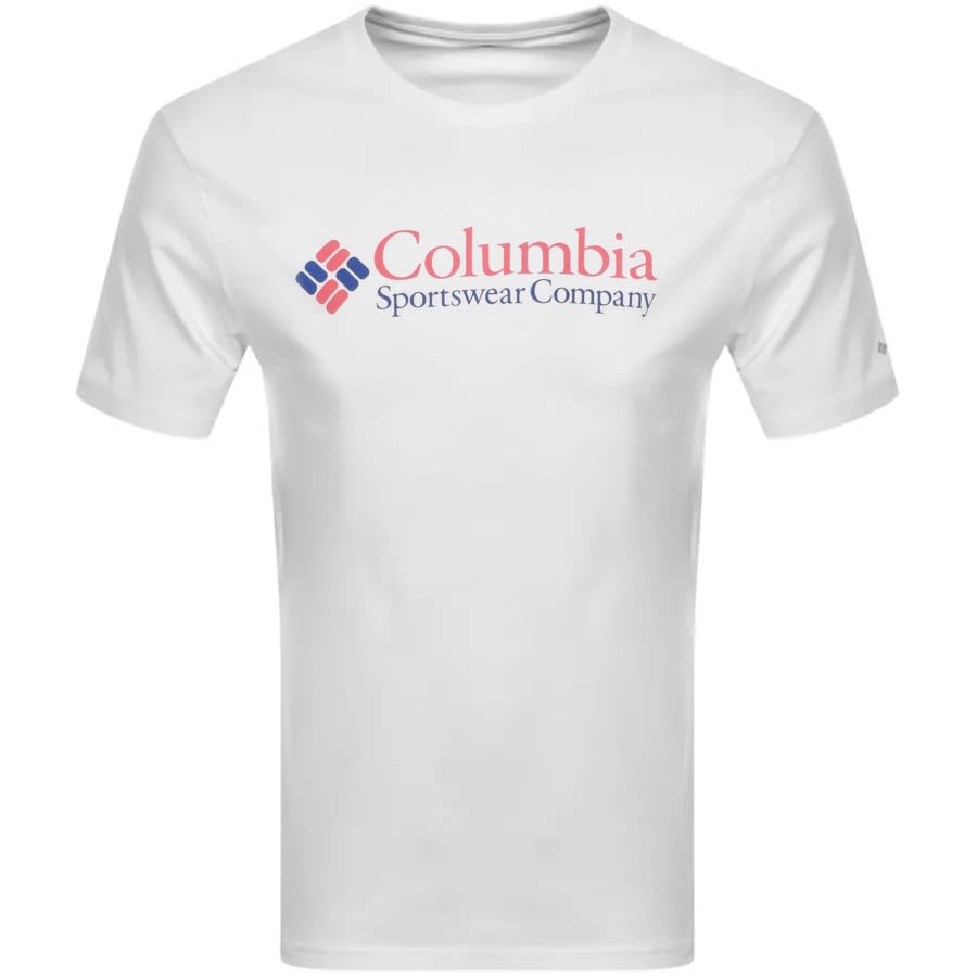 Alternative Image for ProductColumbia Basic Logo T Shirt White1
